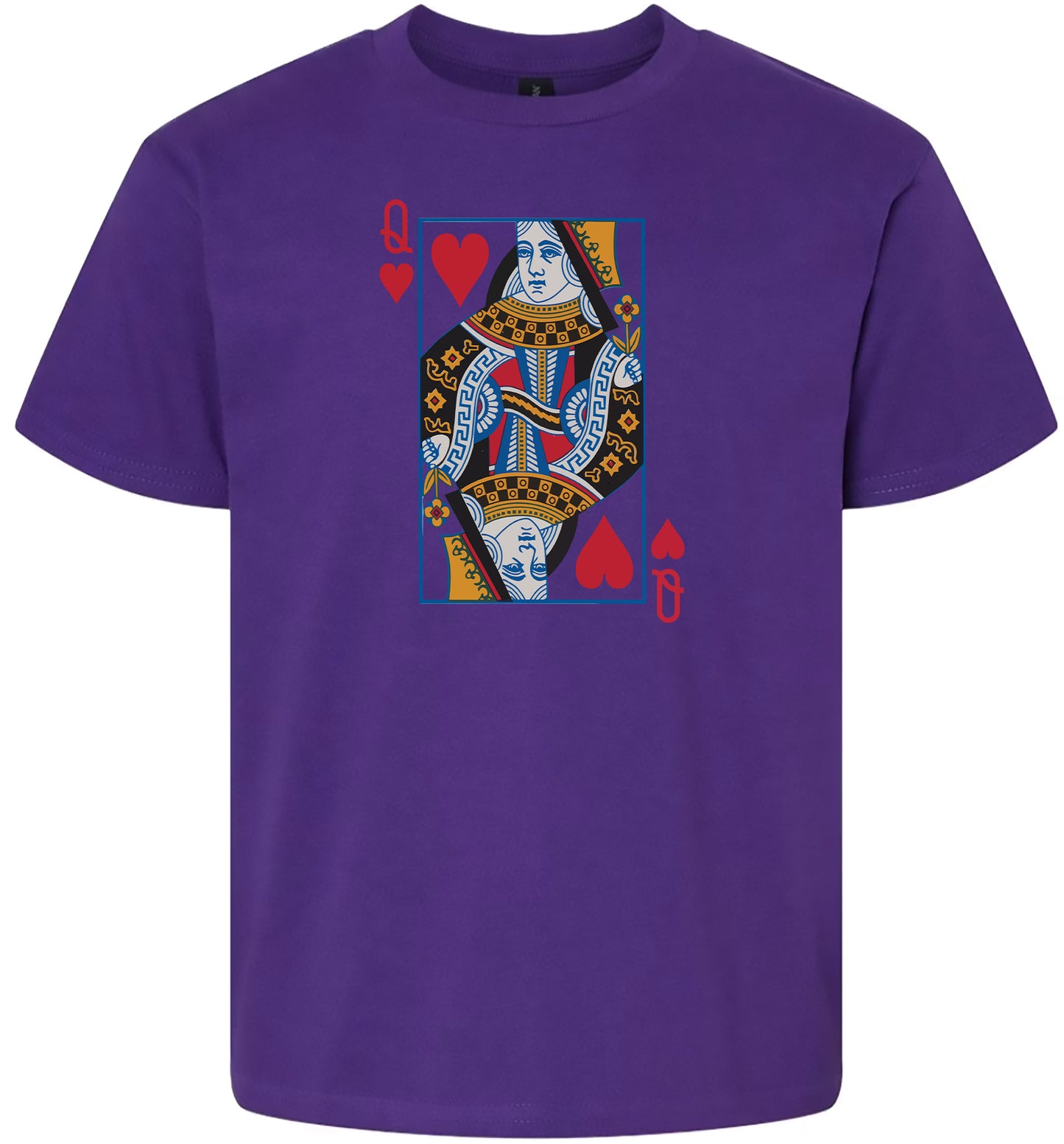 Queen of Hearts Costume Children's Gildan Soft Shirt