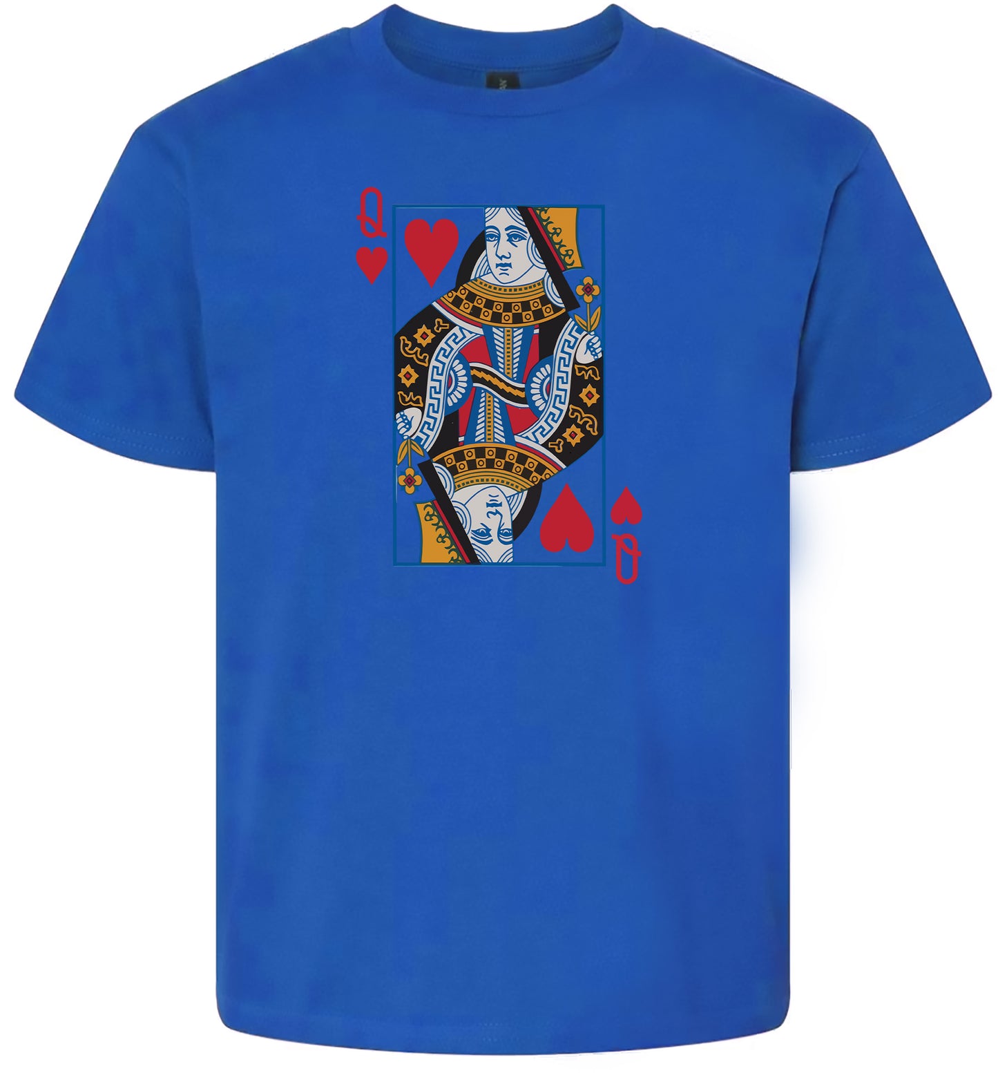 Queen of Hearts Costume Children's Gildan Soft Shirt