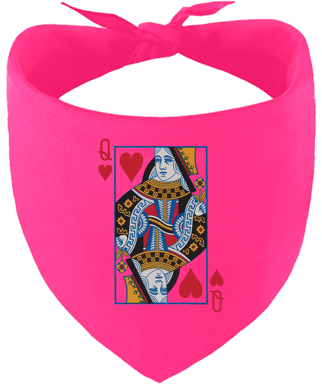 Queen of Hearts Costume Pet Bandana