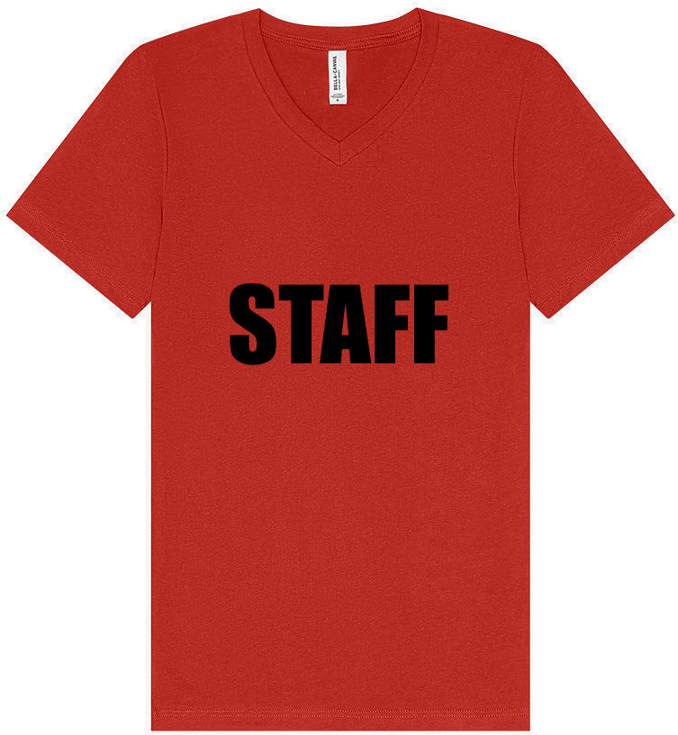 Staff Unisex V-Neck Shirt