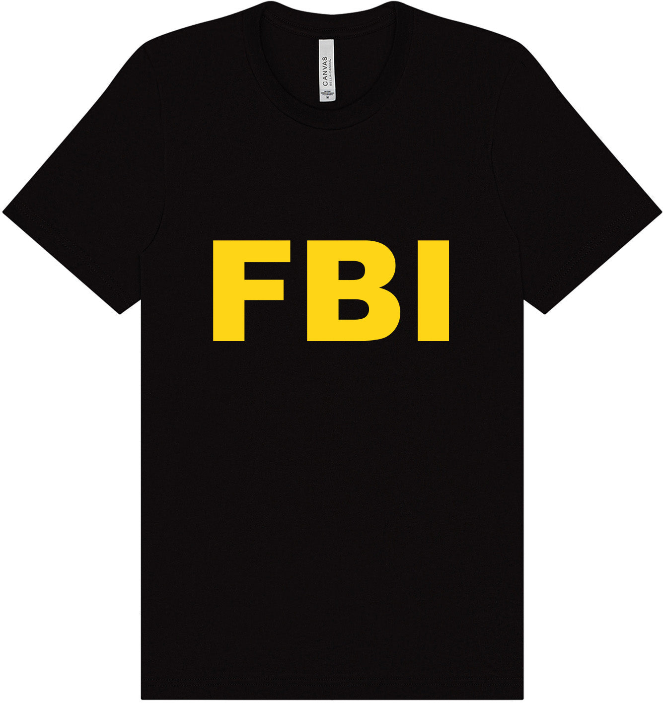 FBI Costume Adult Bella Canvas Shirt