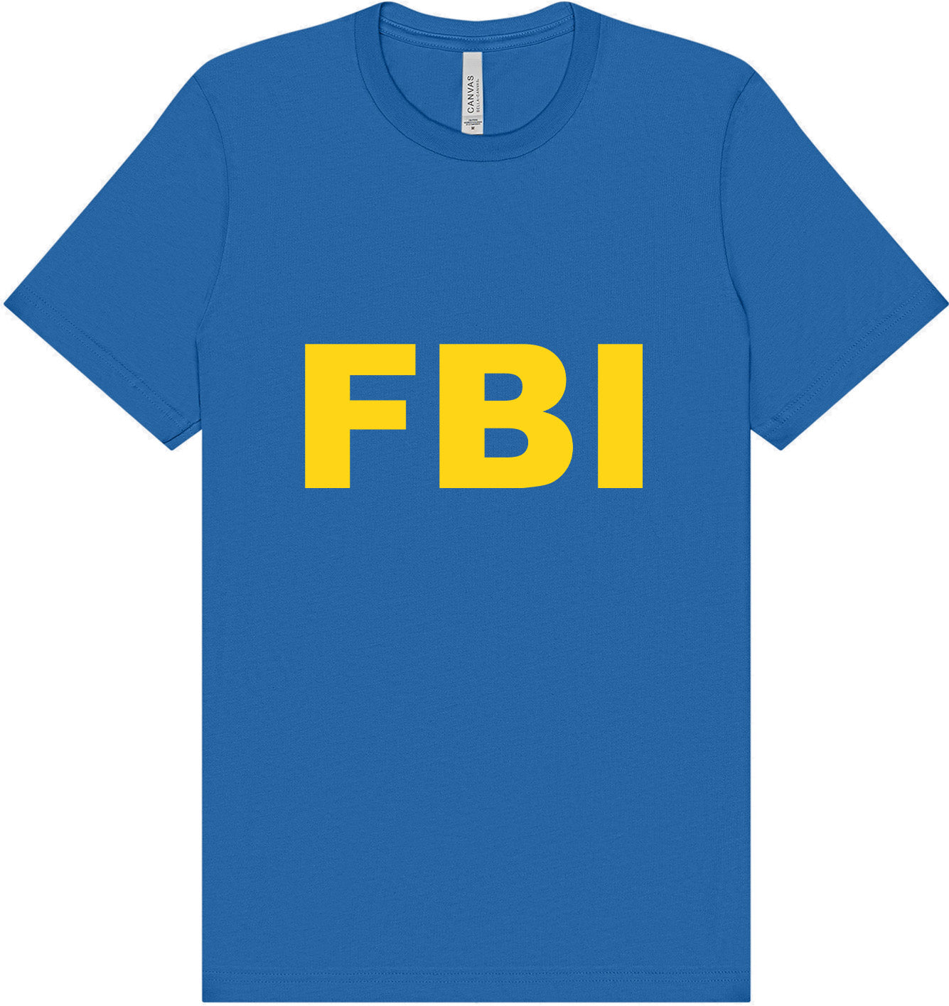 FBI Costume Adult Bella Canvas Shirt