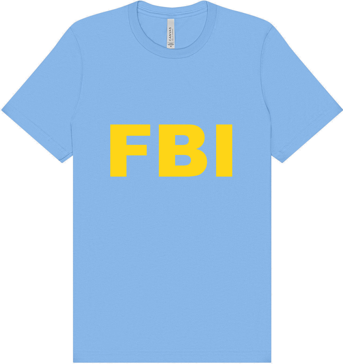 FBI Costume Adult Bella Canvas Shirt