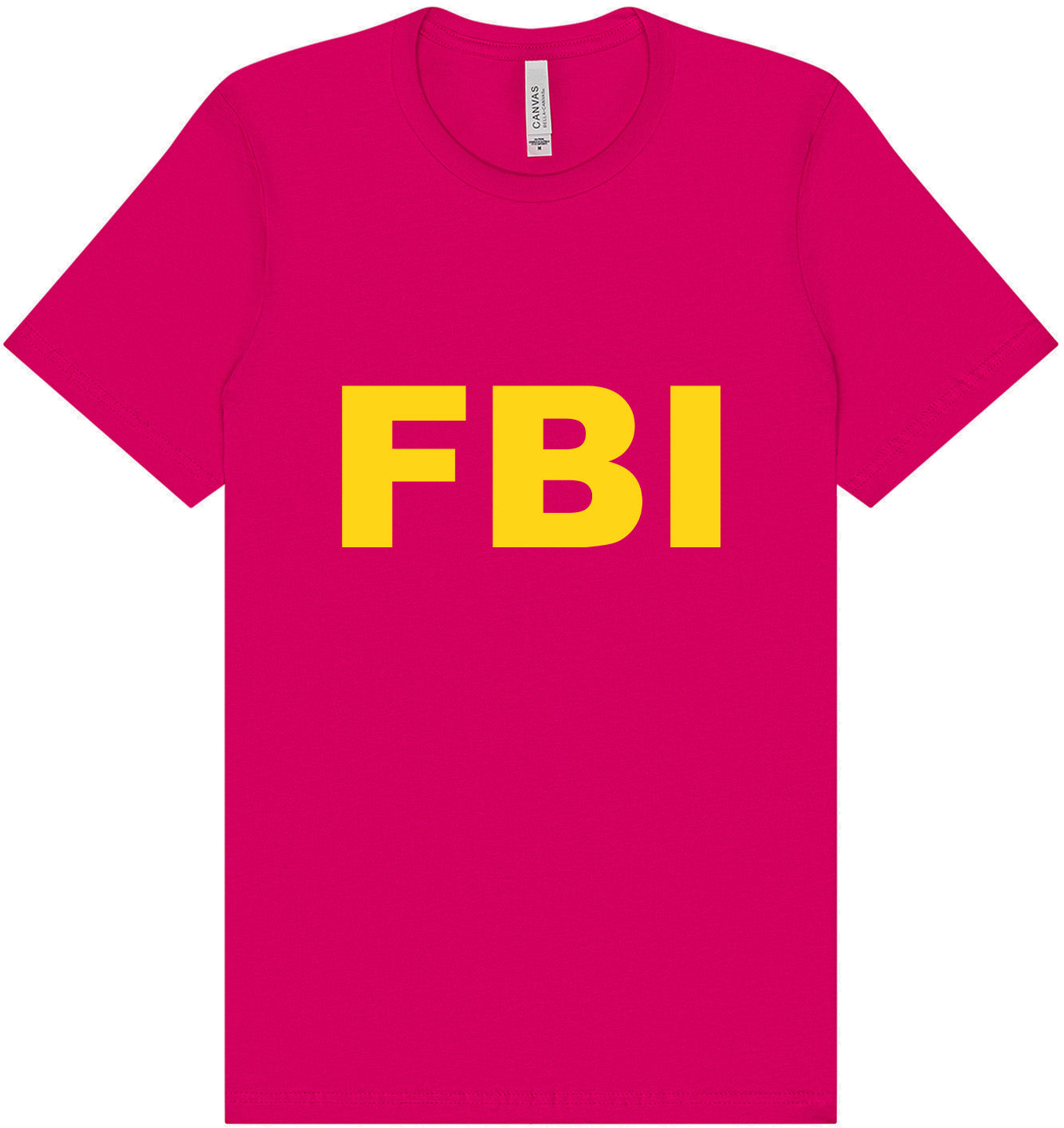 FBI Costume Adult Bella Canvas Shirt