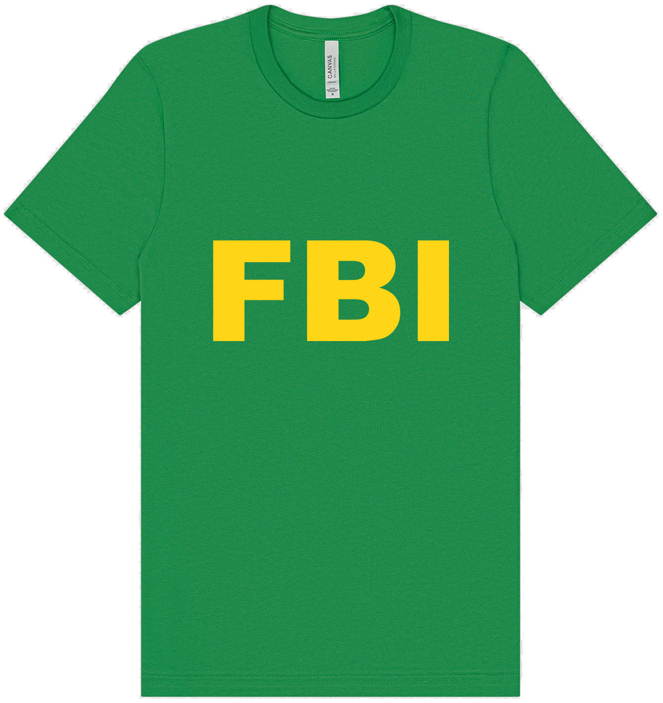FBI Costume Adult Bella Canvas Shirt