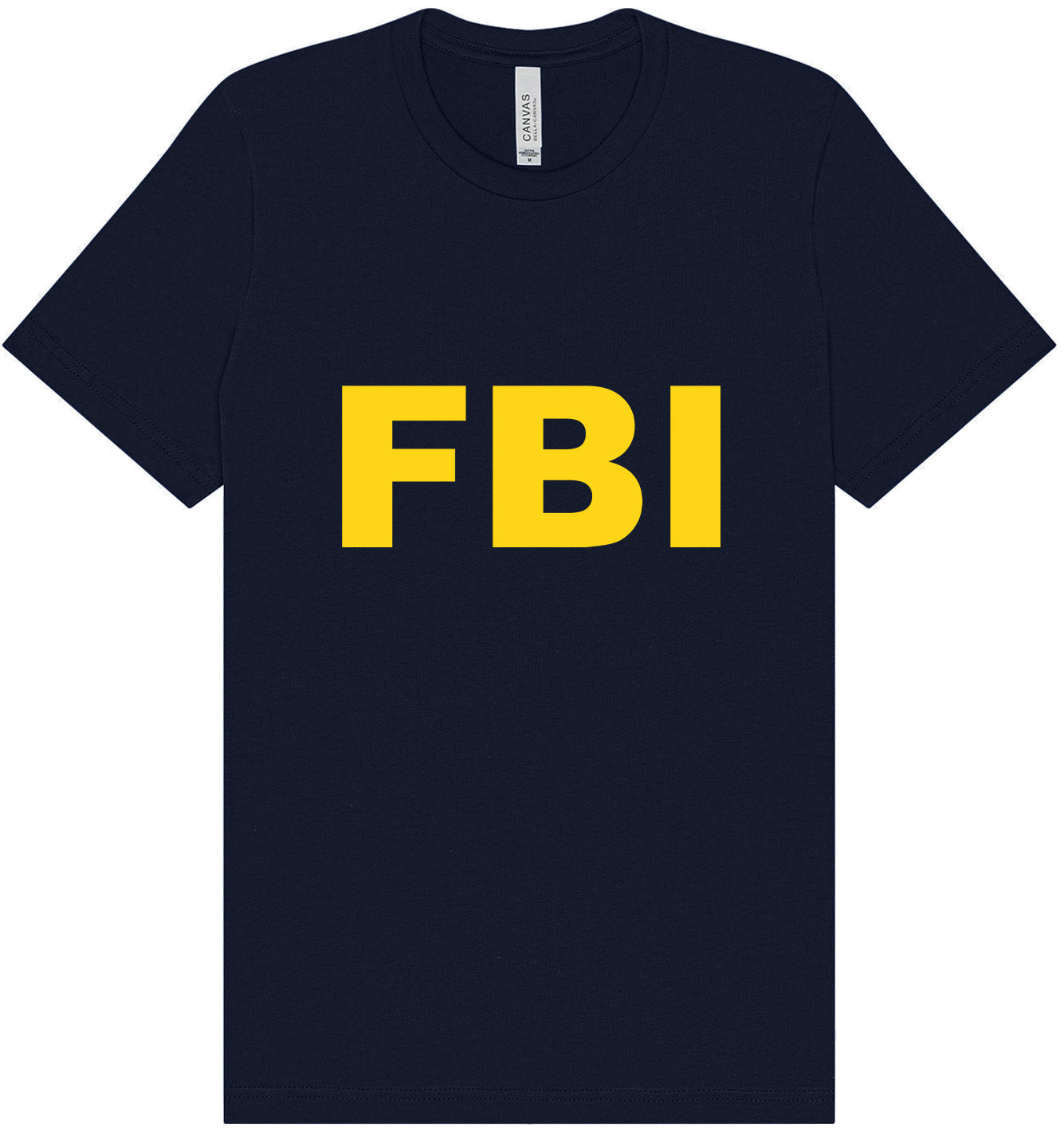 FBI Costume Adult Bella Canvas Shirt