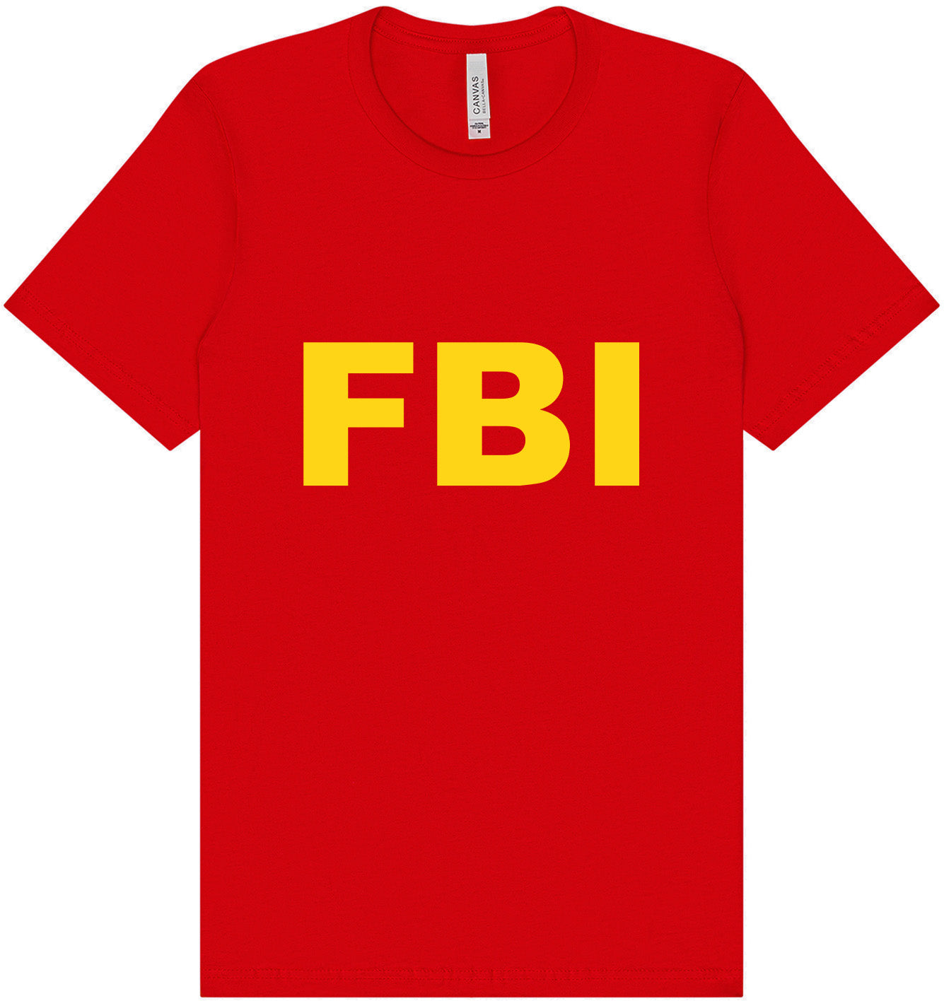FBI Costume Adult Bella Canvas Shirt