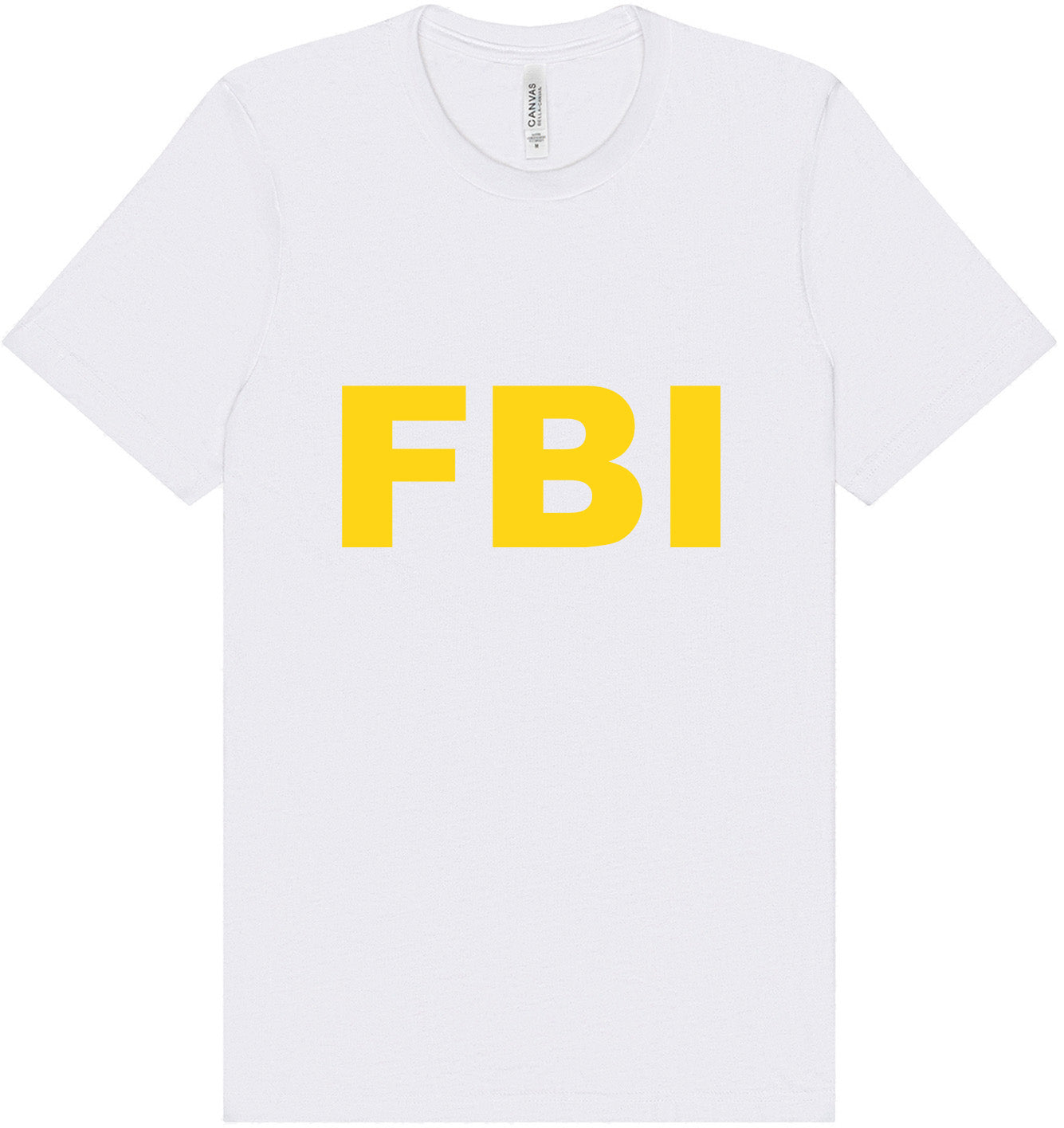 FBI Costume Adult Bella Canvas Shirt