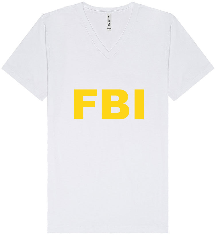 FBI Costume Unisex V-Neck Shirt