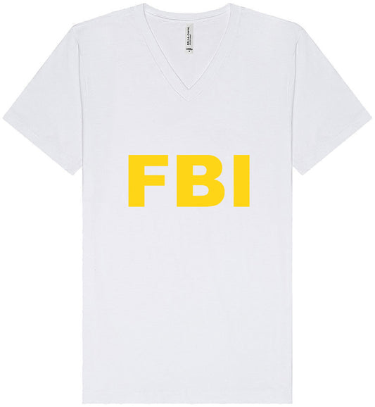 FBI Costume Unisex V-Neck Shirt