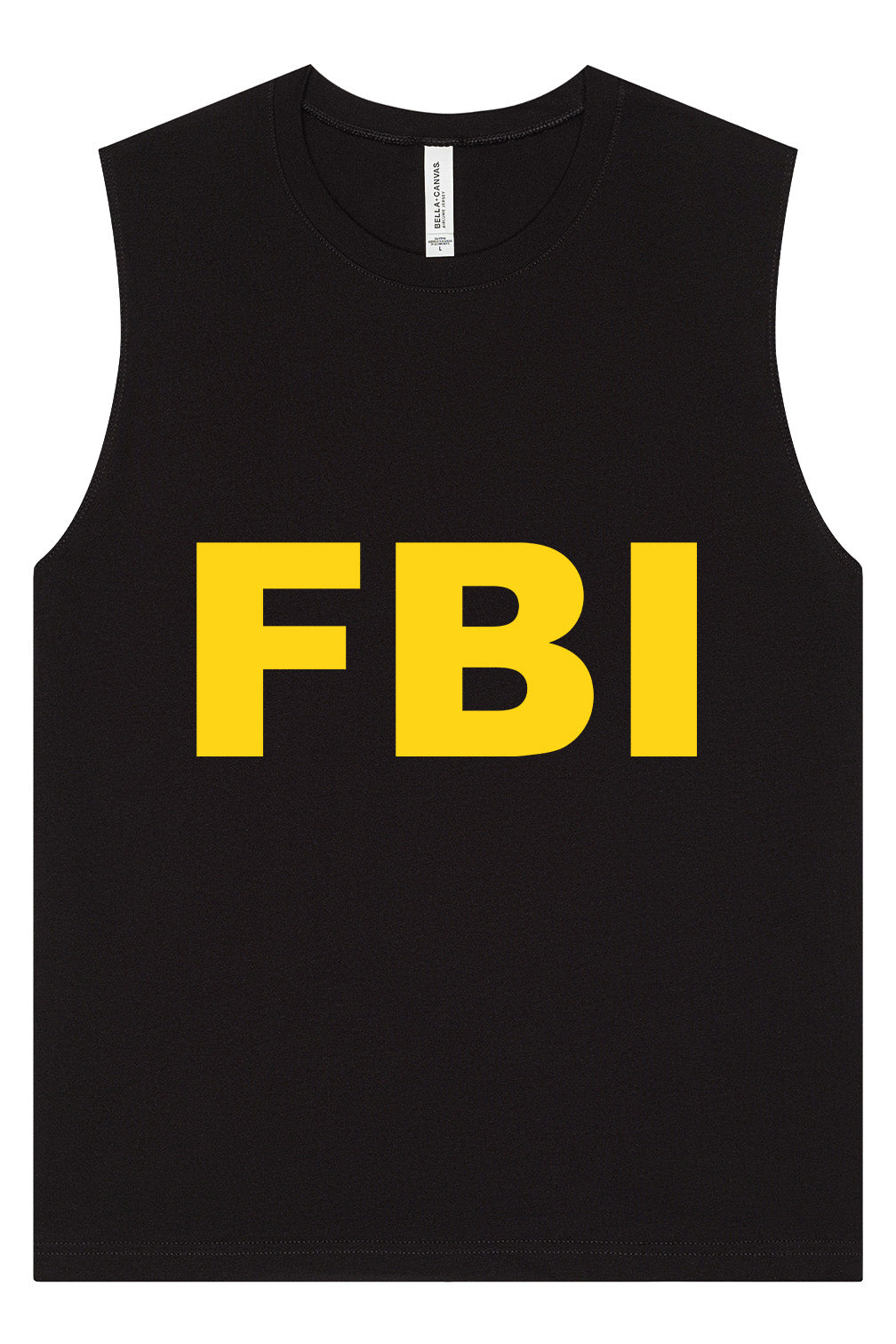FBI Costume Muscle Tank