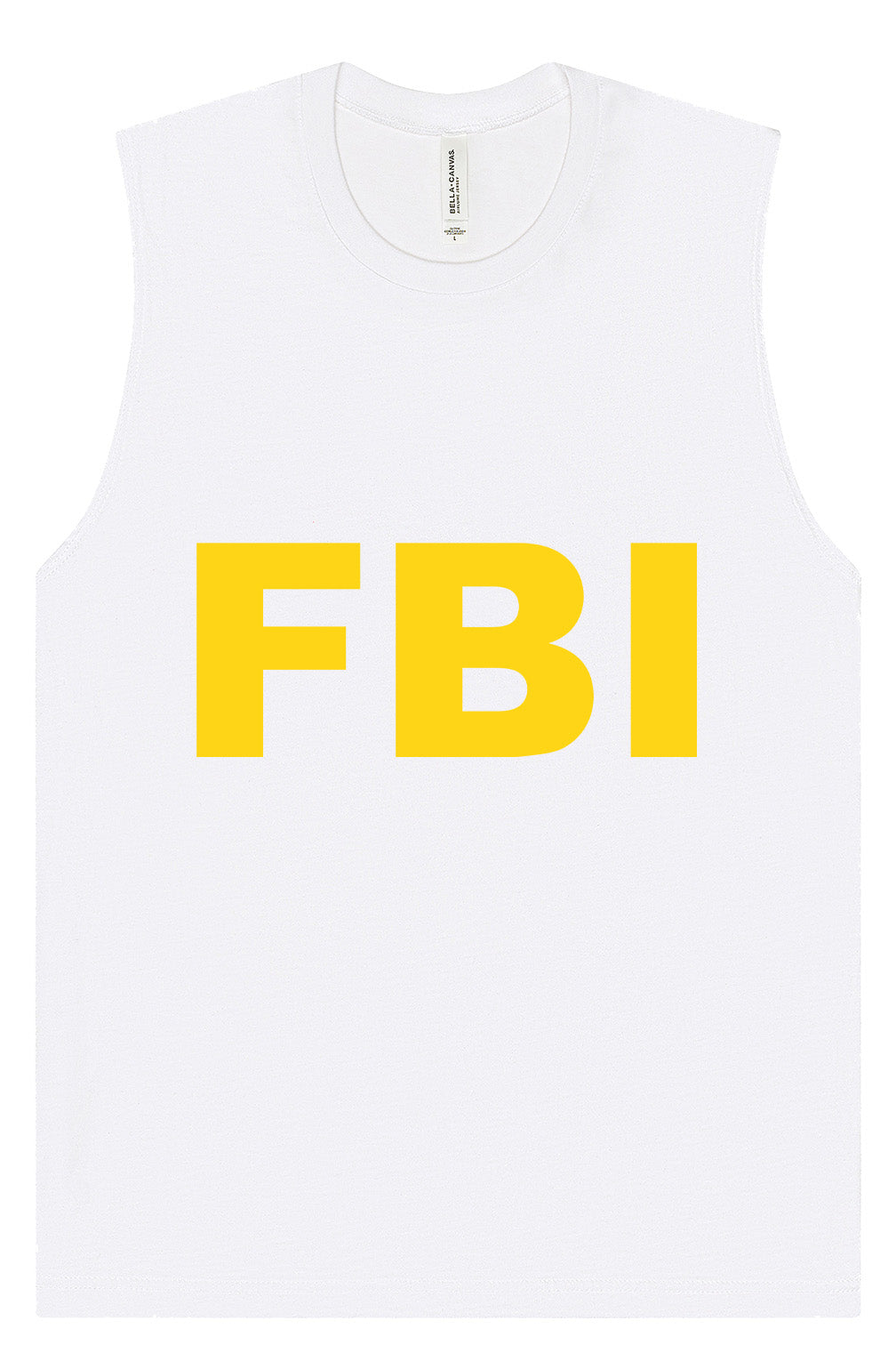 FBI Costume Muscle Tank
