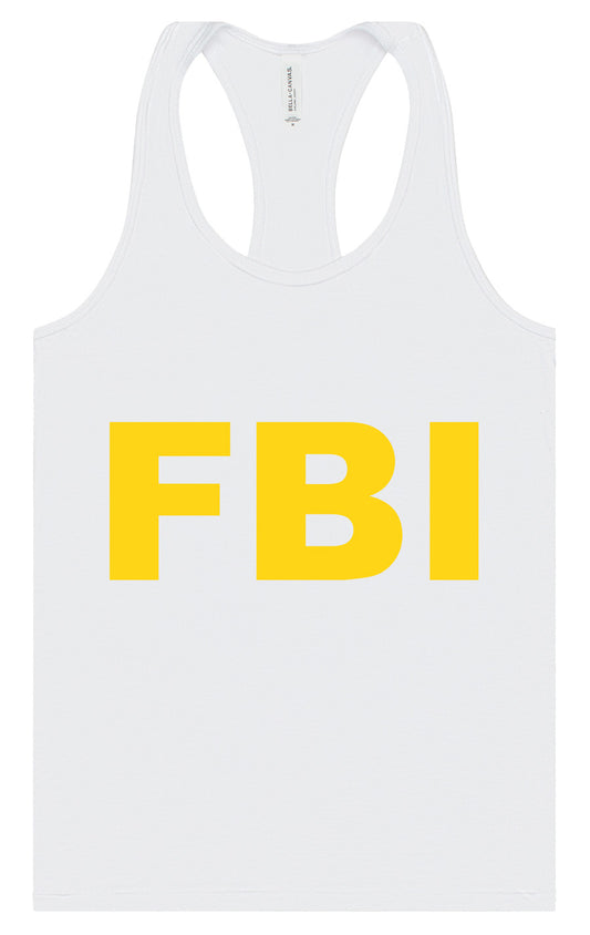 FBI Costume Women's Racerback Tank