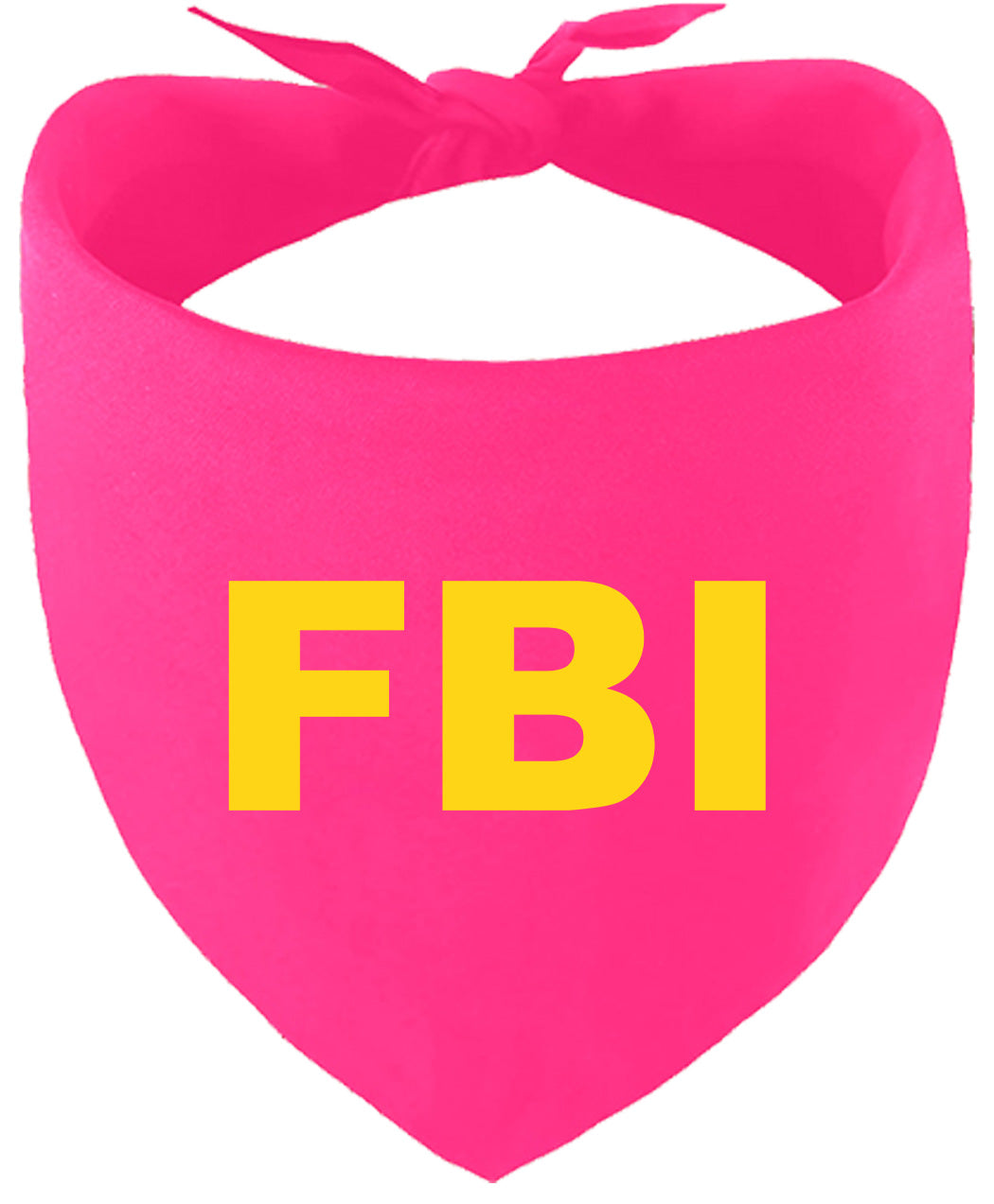 FBI Costume Pet Bandana
