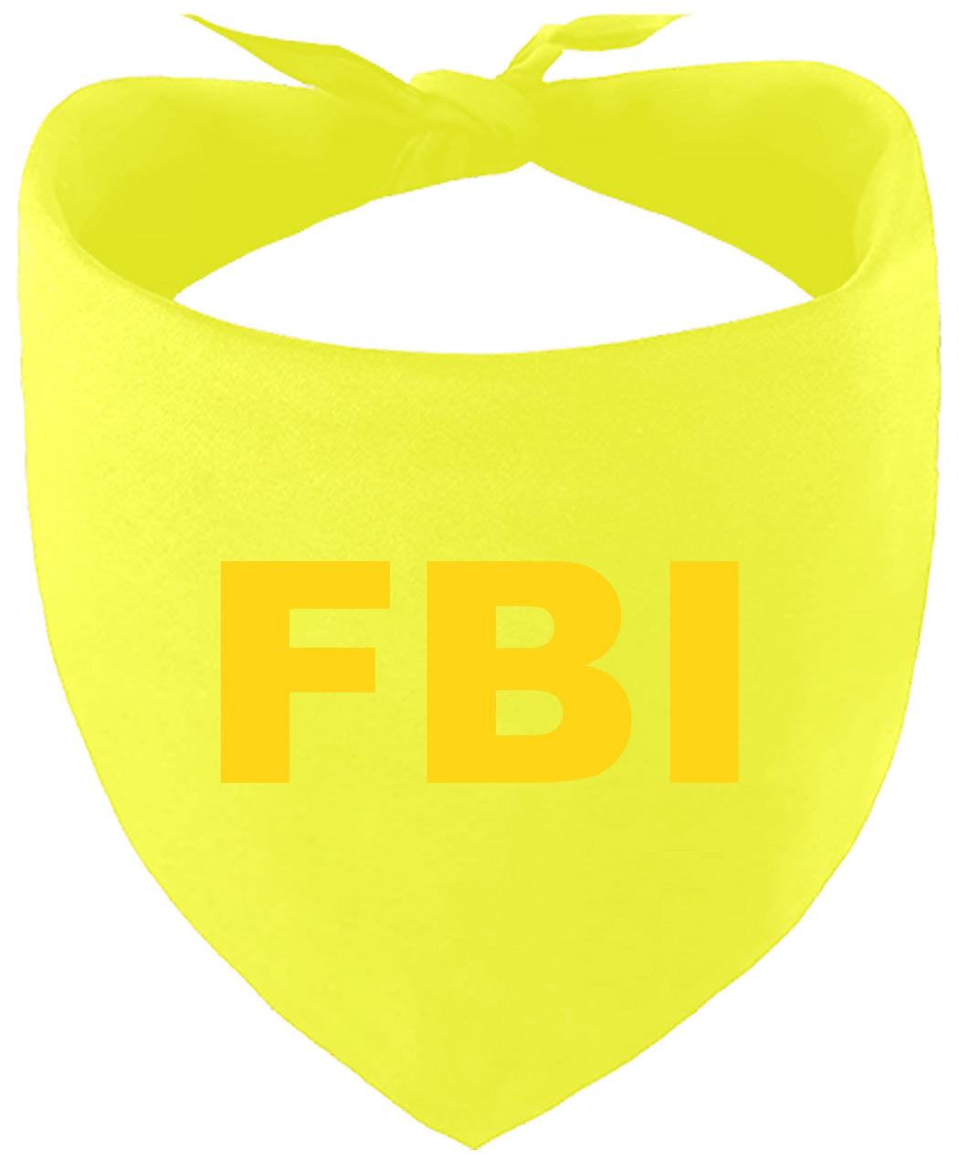 FBI Costume Pet Bandana