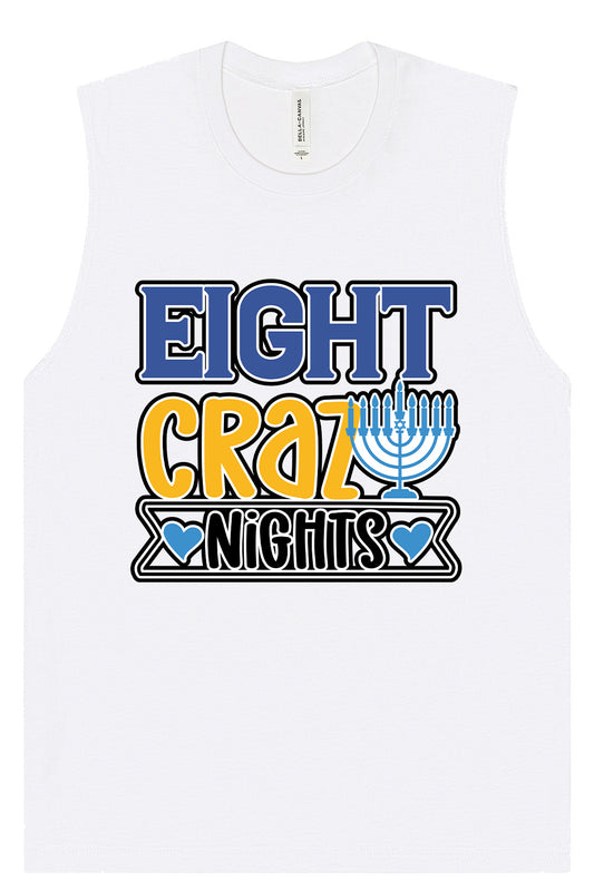 Eight Crazy Nights Muscle Tank