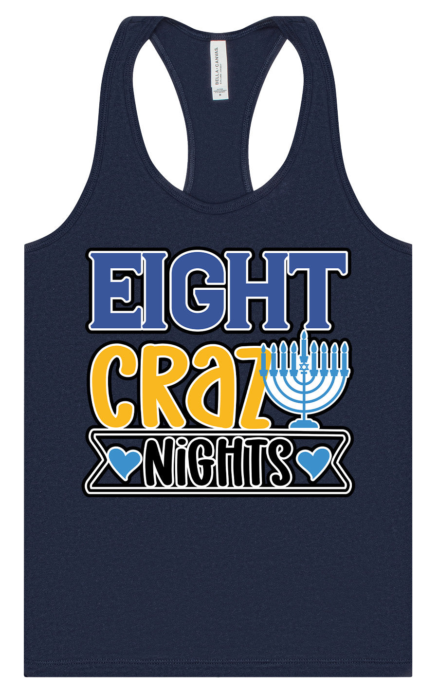 Eight Crazy Nights Women's Racerback Tank