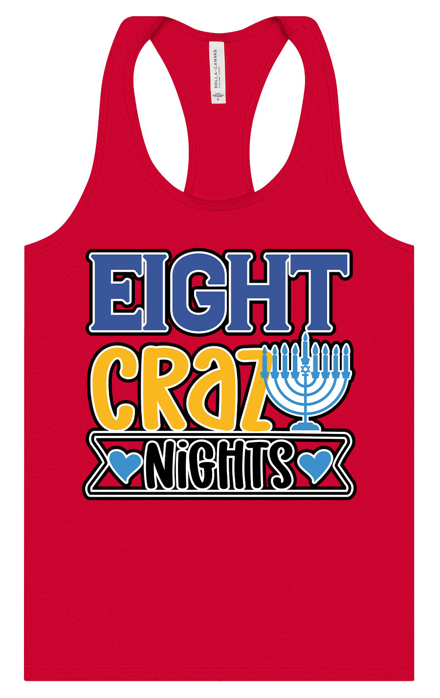 Eight Crazy Nights Women's Racerback Tank