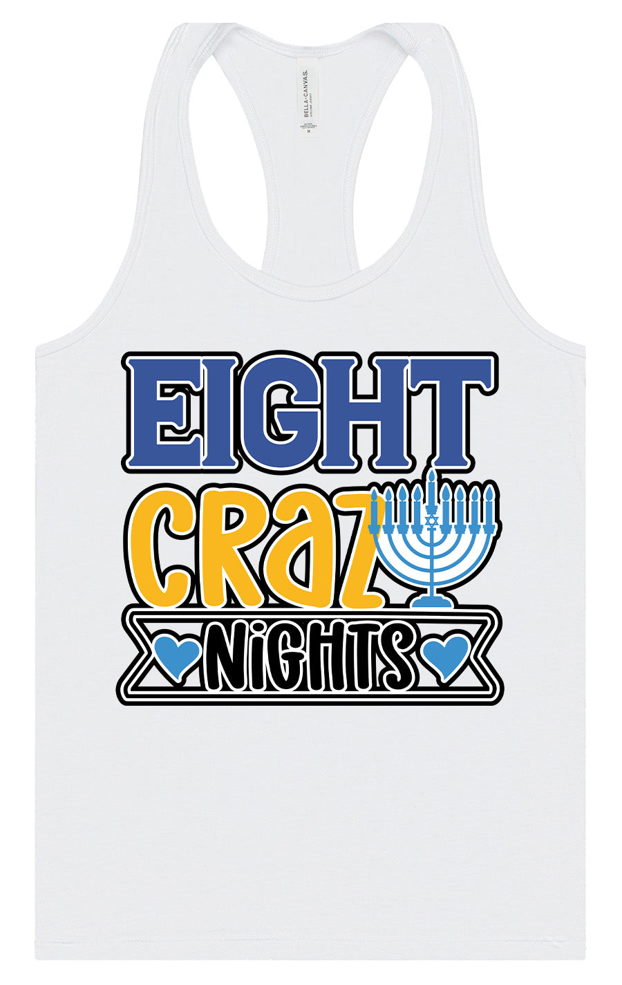 Eight Crazy Nights Women's Racerback Tank