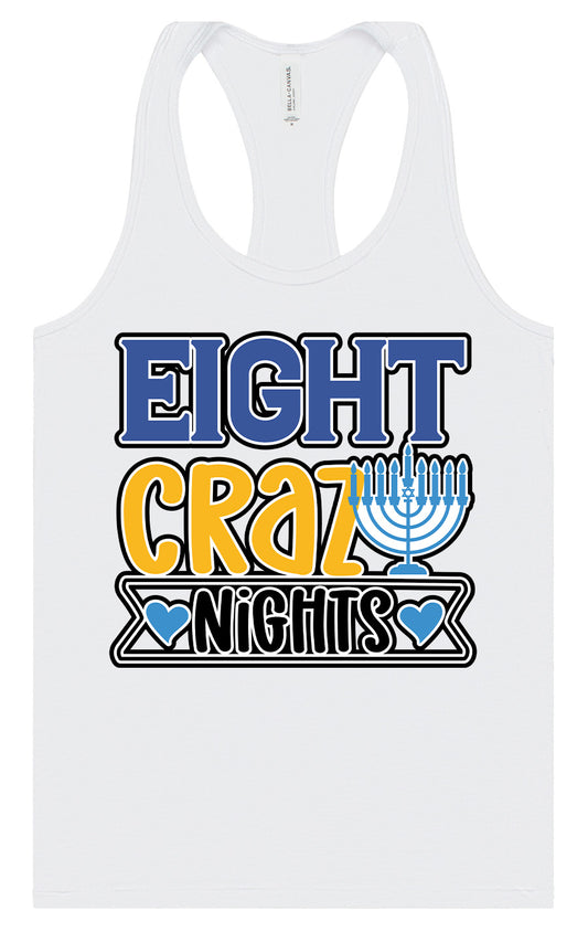 Eight Crazy Nights Women's Racerback Tank