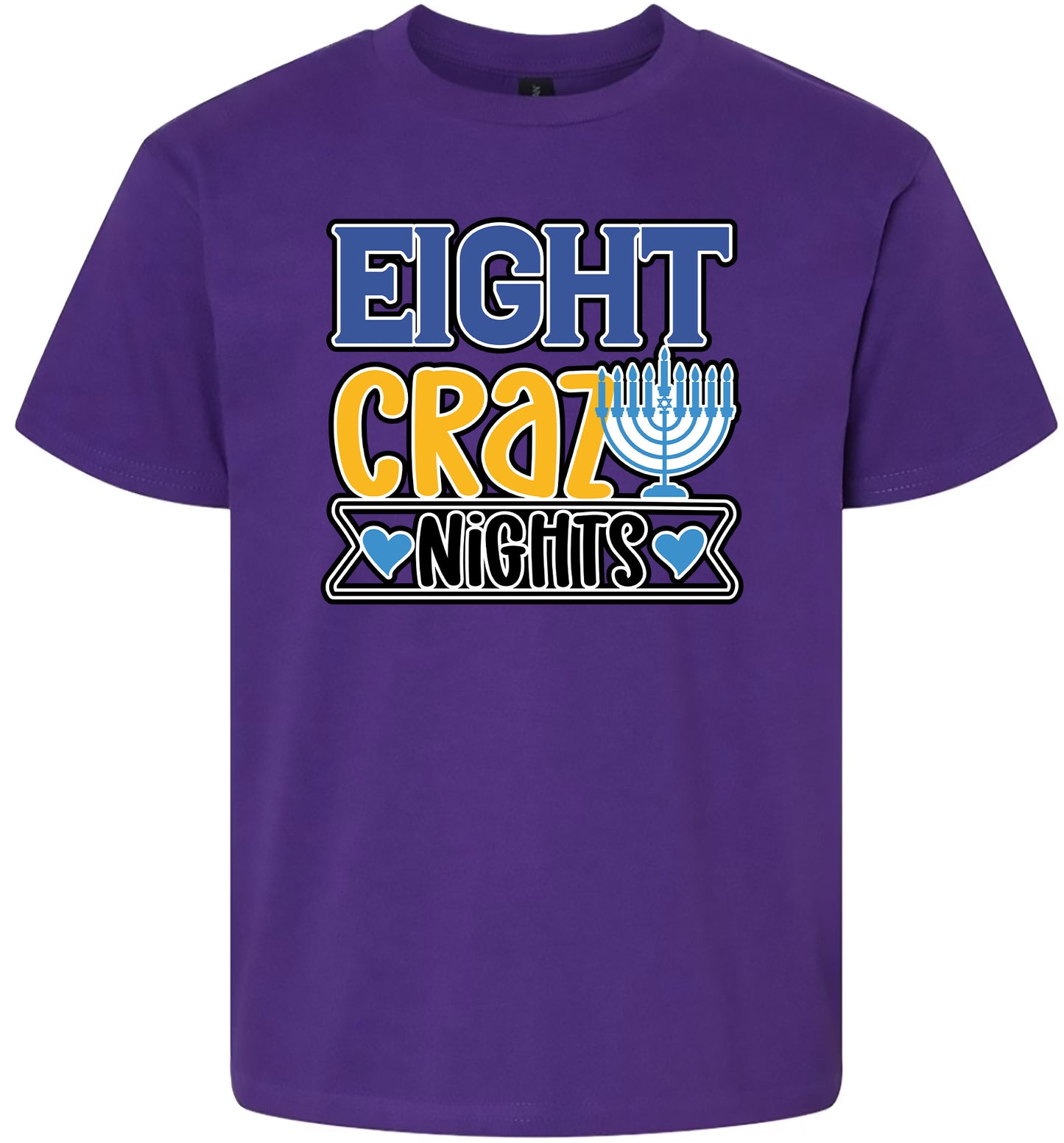 Eight Crazy Nights Children's Gildan Soft Shirt
