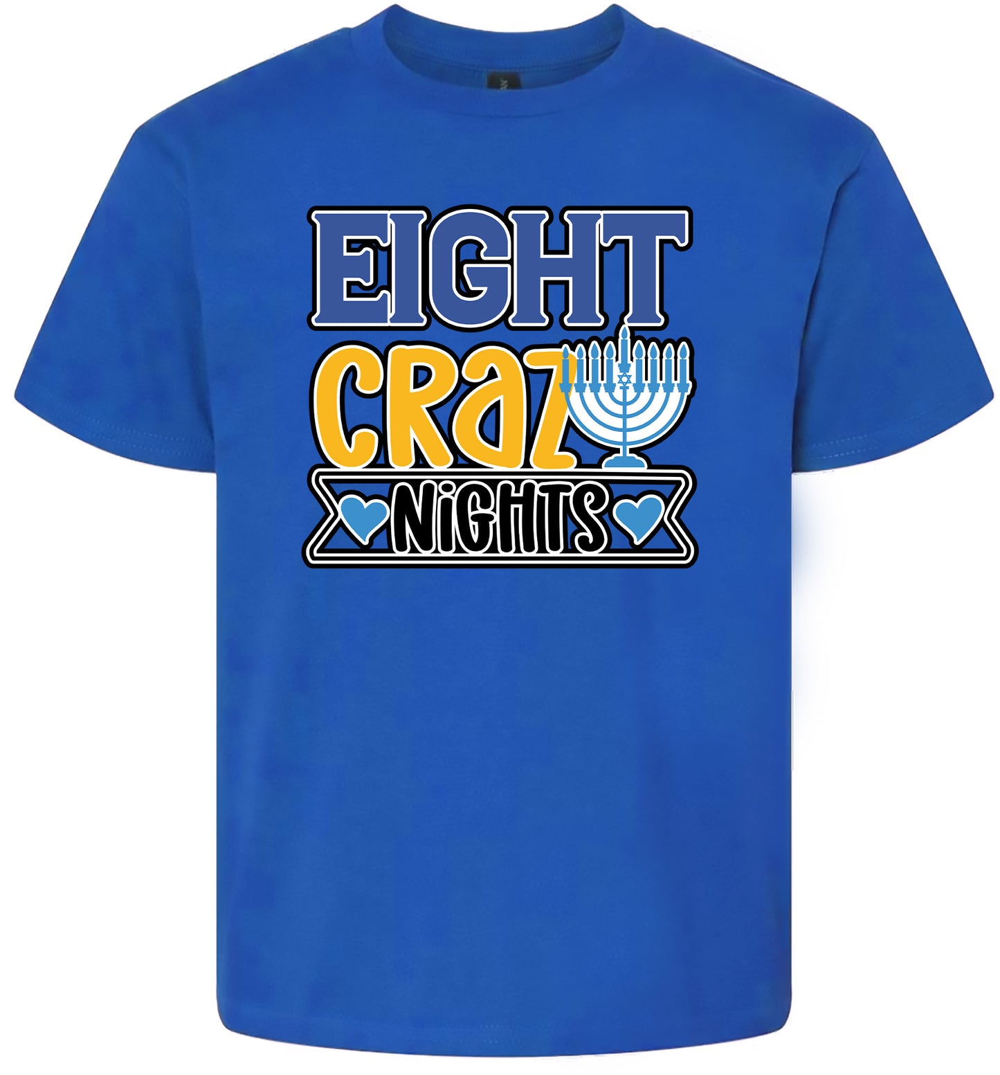 Eight Crazy Nights Children's Gildan Soft Shirt