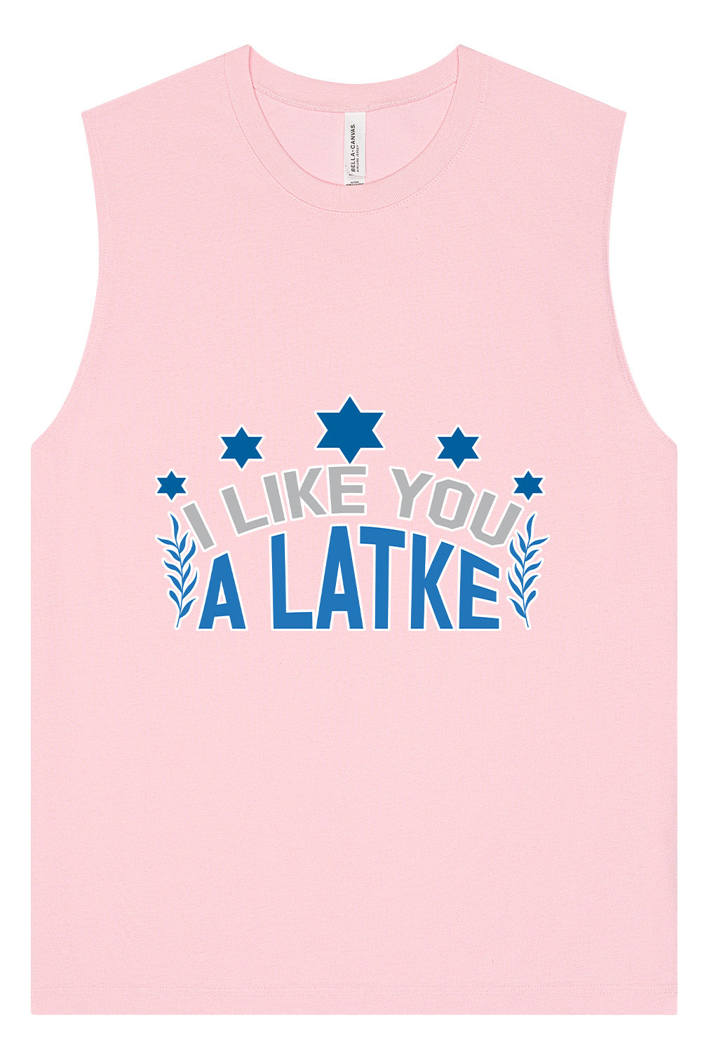 I Like You A Latke Muscle Tank