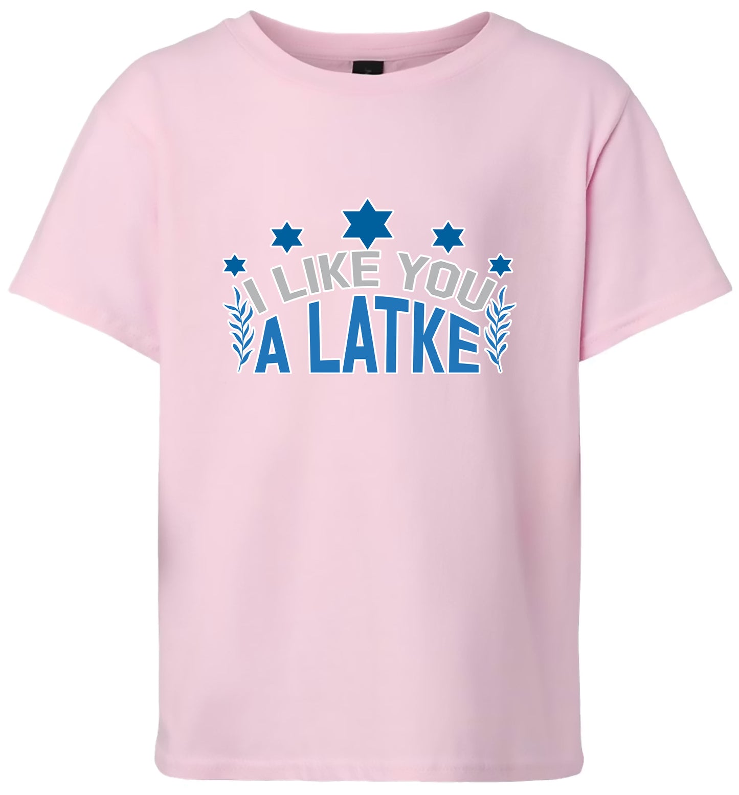 I Like You A Latke Children's Gildan Soft Shirt
