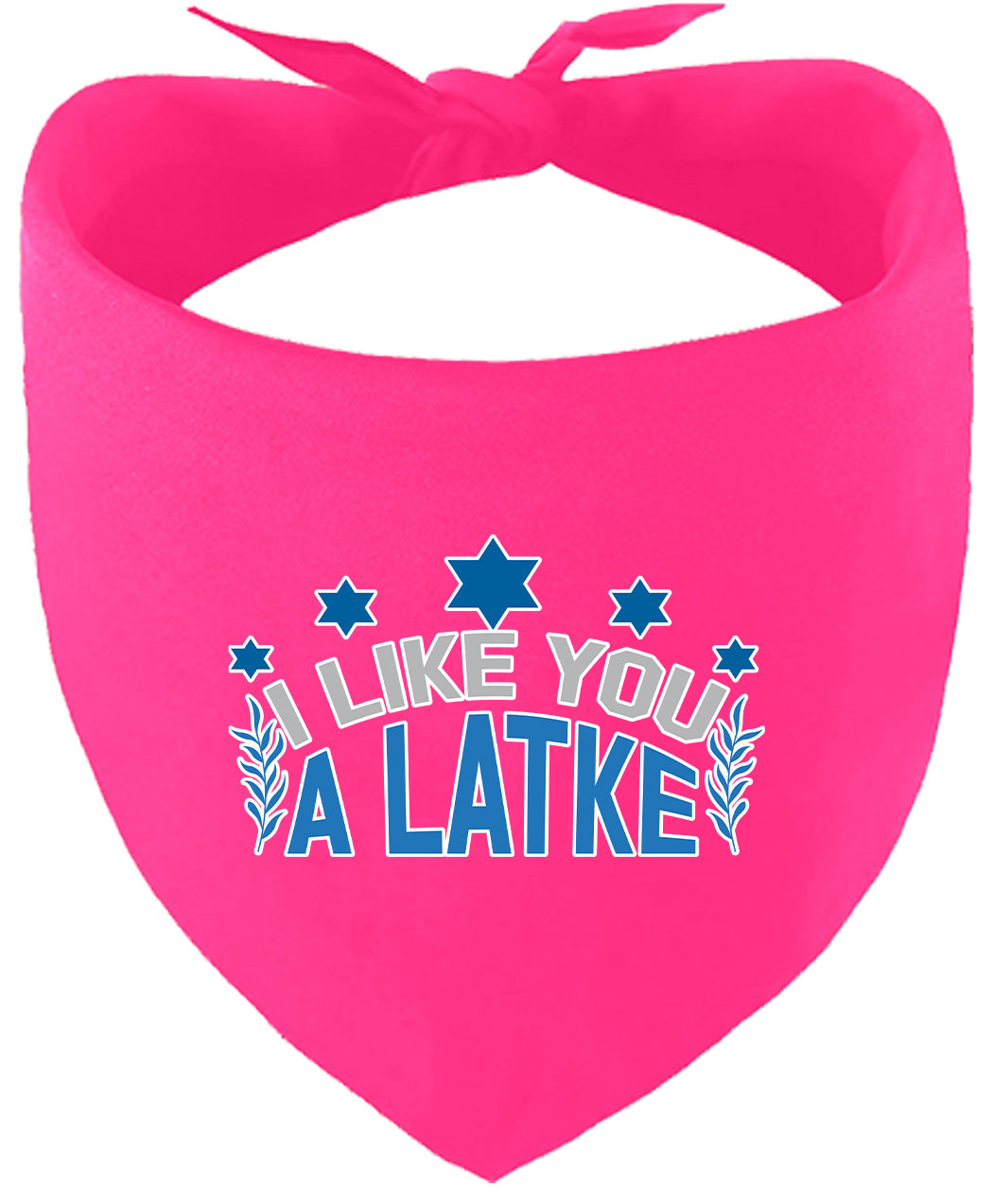I Like You A Latke Pet Bandana