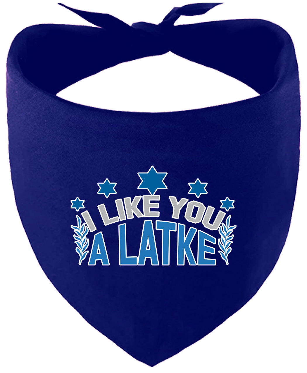 I Like You A Latke Pet Bandana