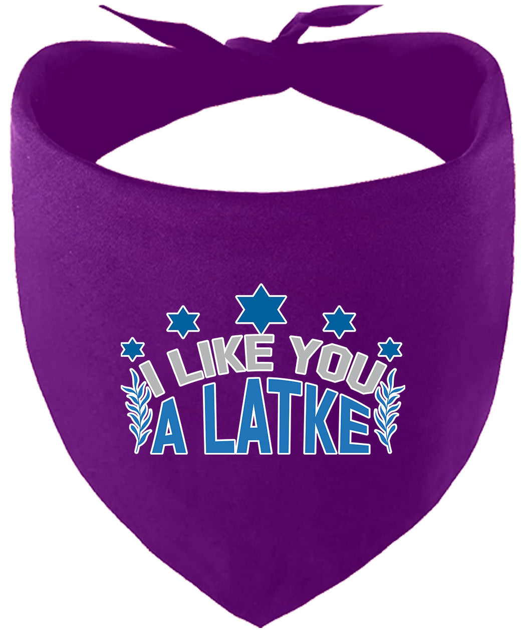 I Like You A Latke Pet Bandana