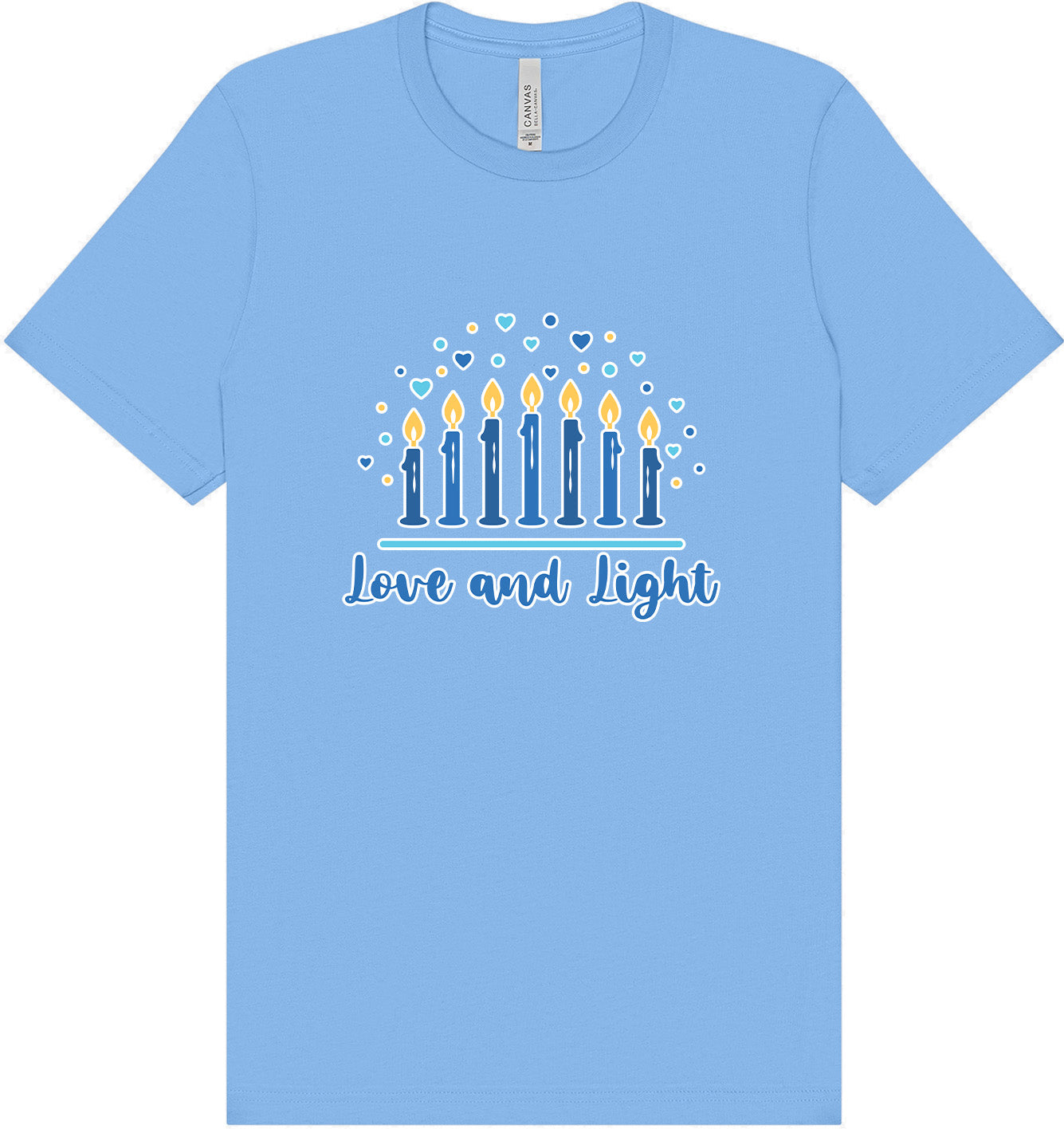 Love and Light Adult Bella Canvas Shirt