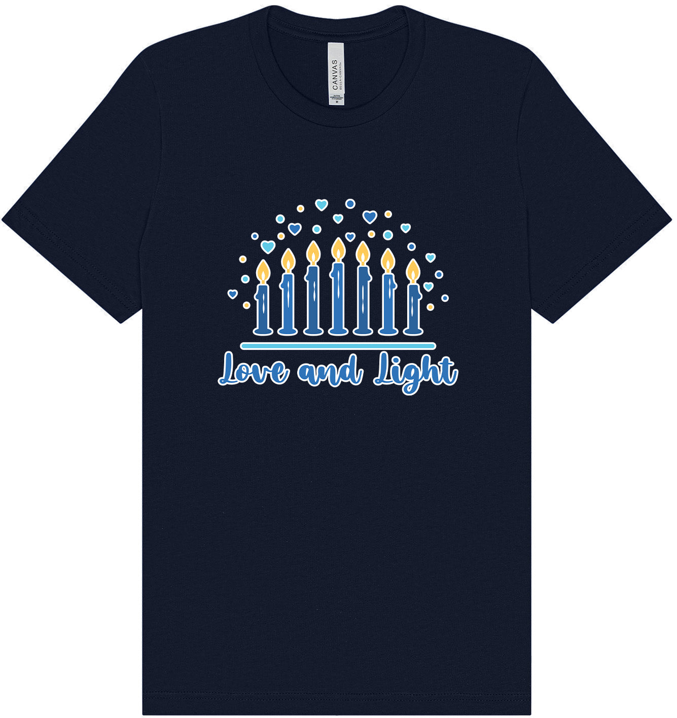 Love and Light Adult Bella Canvas Shirt