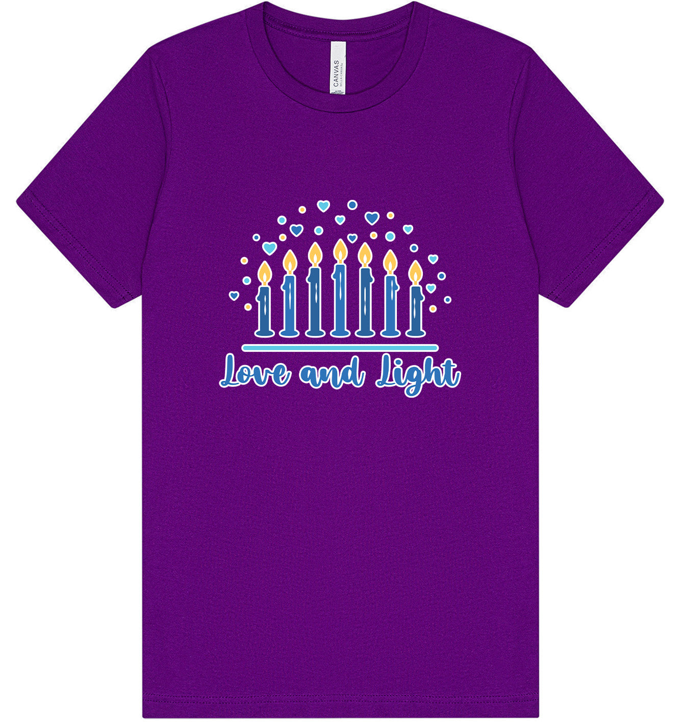 Love and Light Adult Bella Canvas Shirt