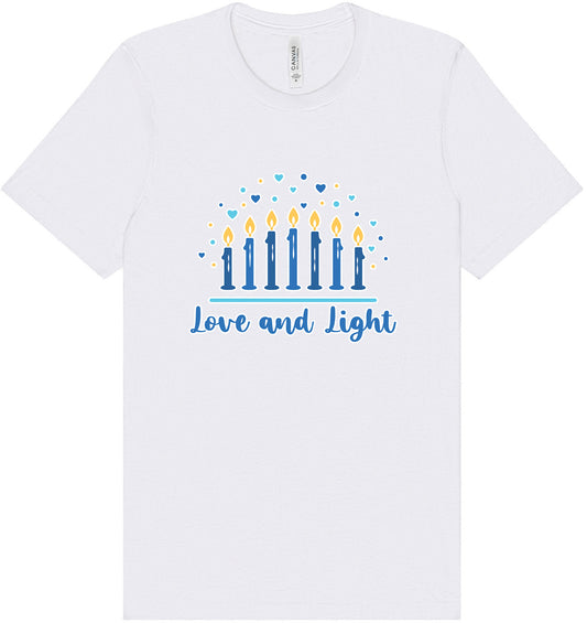 Love and Light Adult Bella Canvas Shirt