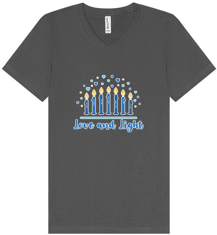 Love and Light Unisex V-Neck Shirt