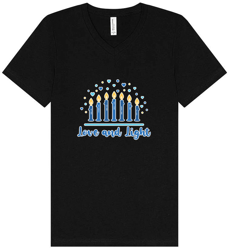 Love and Light Unisex V-Neck Shirt