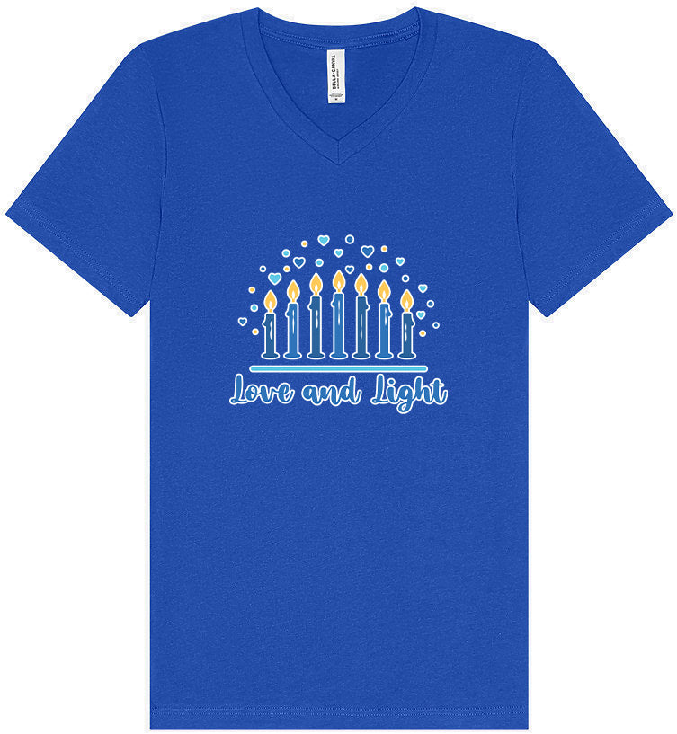 Love and Light Unisex V-Neck Shirt
