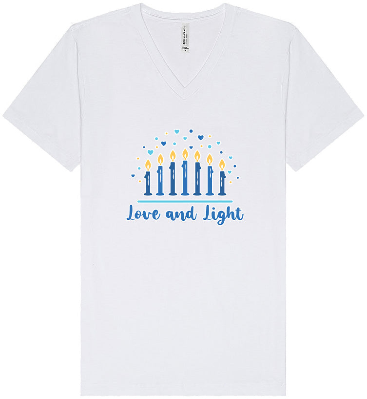 Love and Light Unisex V-Neck Shirt