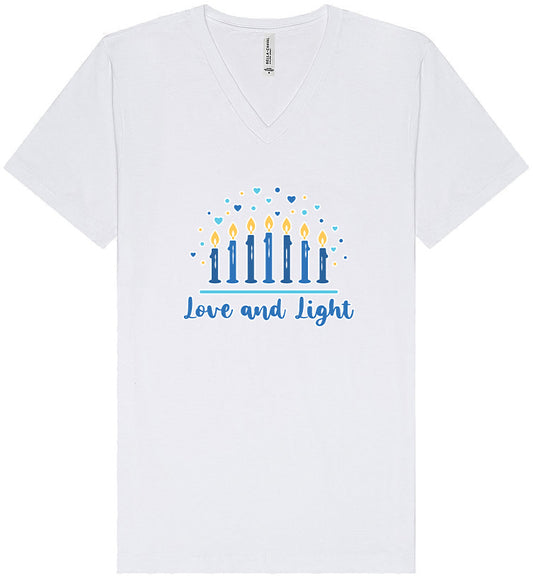 Love and Light Unisex V-Neck Shirt