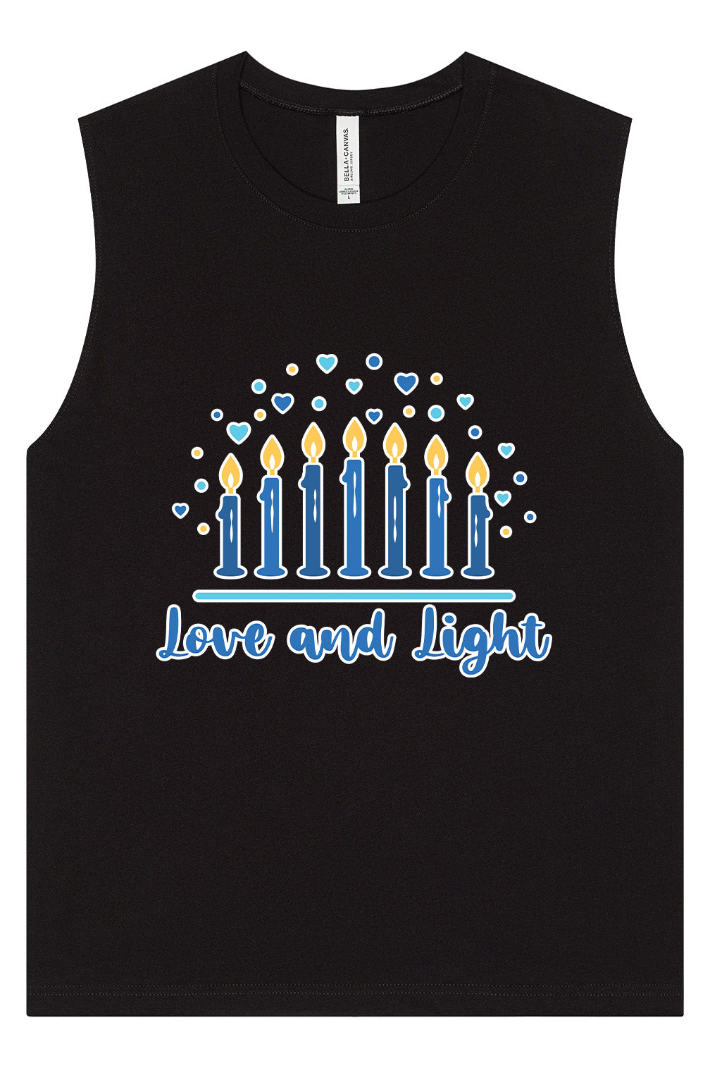 Love and Light Muscle Tank