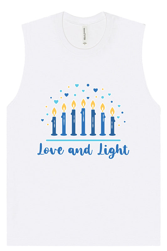 Love and Light Muscle Tank