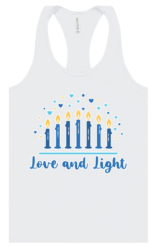Love and Light Women's Racerback Tank