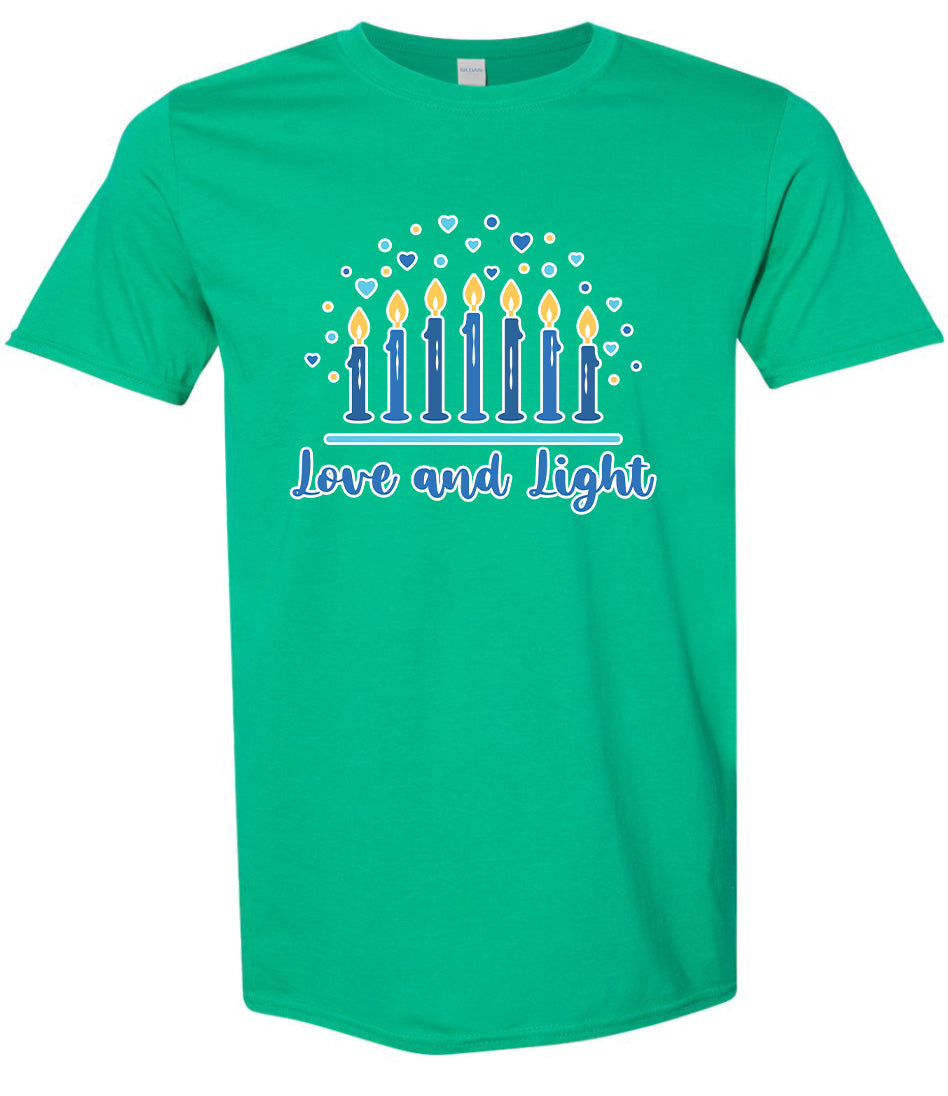 Love and Light Adult Gildan Soft Shirt