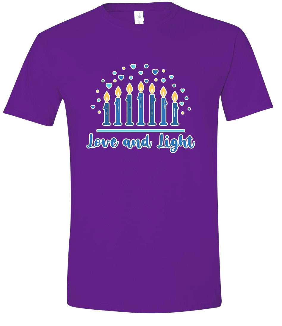 Love and Light Adult Gildan Soft Shirt