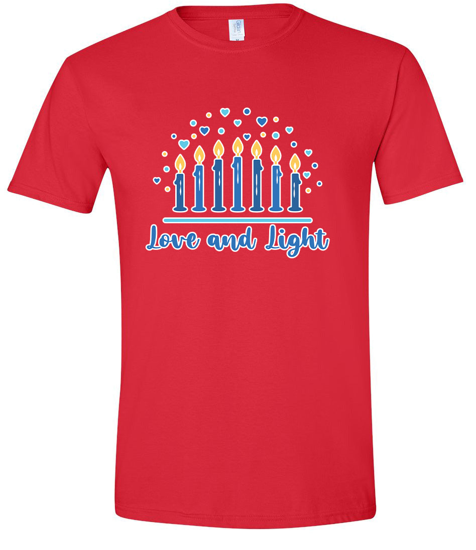 Love and Light Adult Gildan Soft Shirt