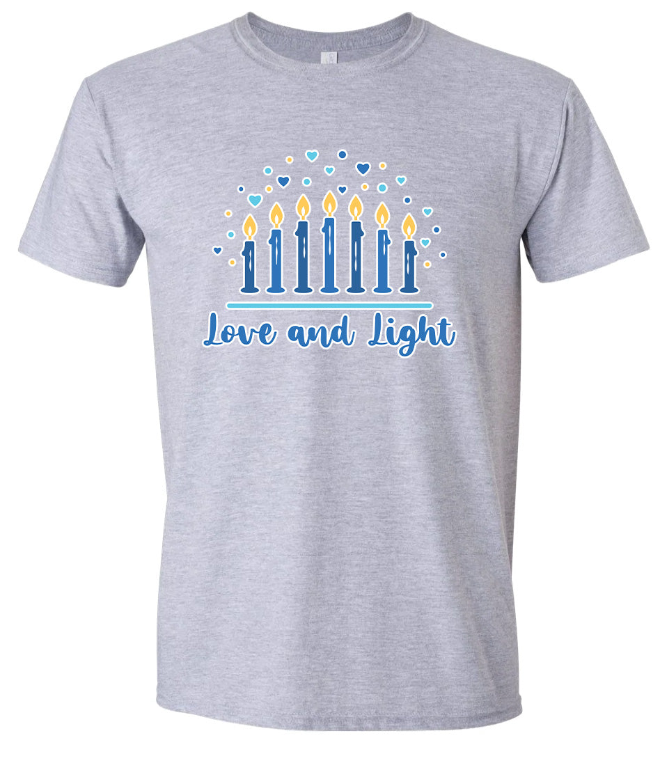Love and Light Adult Gildan Soft Shirt