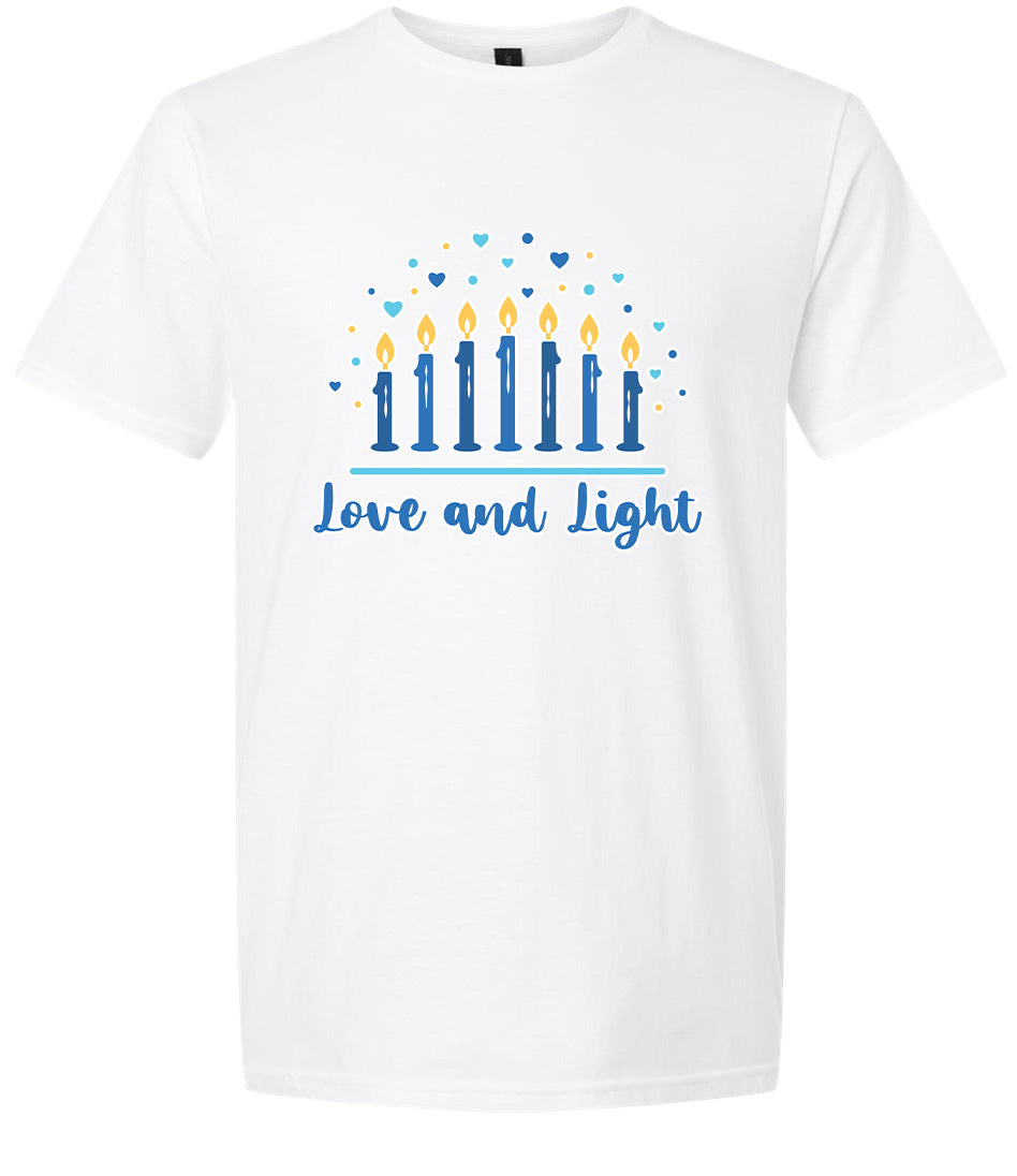 Love and Light Adult Gildan Soft Shirt