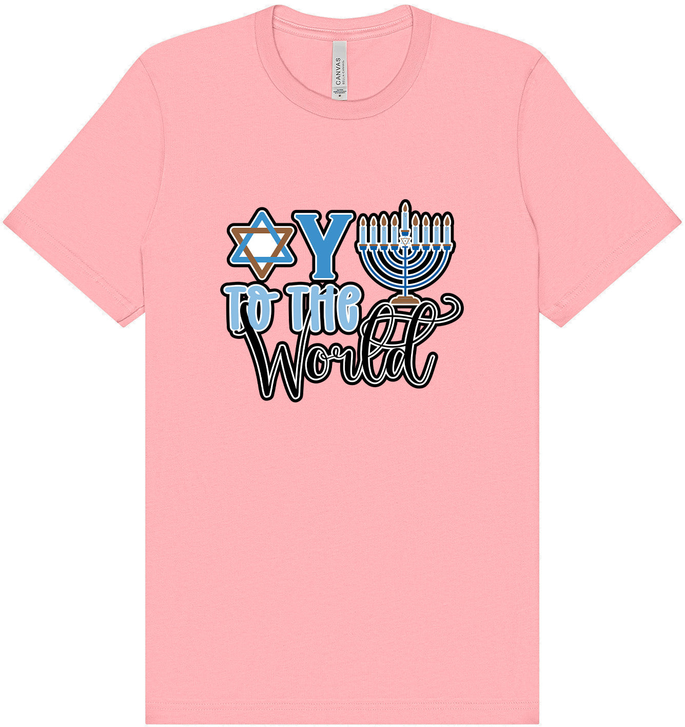 Oy To The World Adult Bella Canvas Shirt