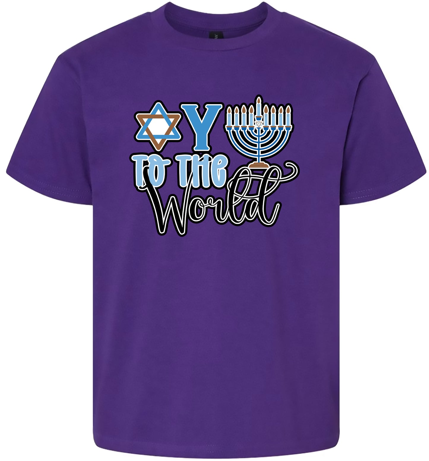 Oy To The World Children's Gildan Soft Shirt